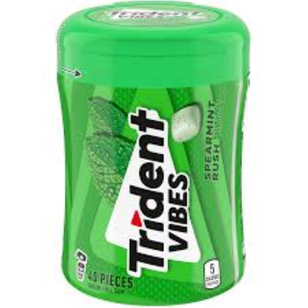 TRIDENT VIBES SPEARMINT RUSH 40'S